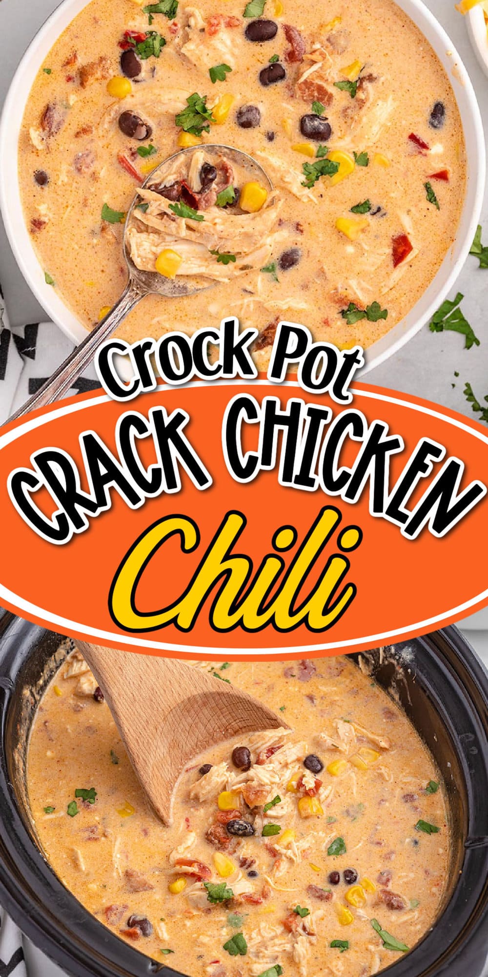 Crack Chicken Chili pinterest