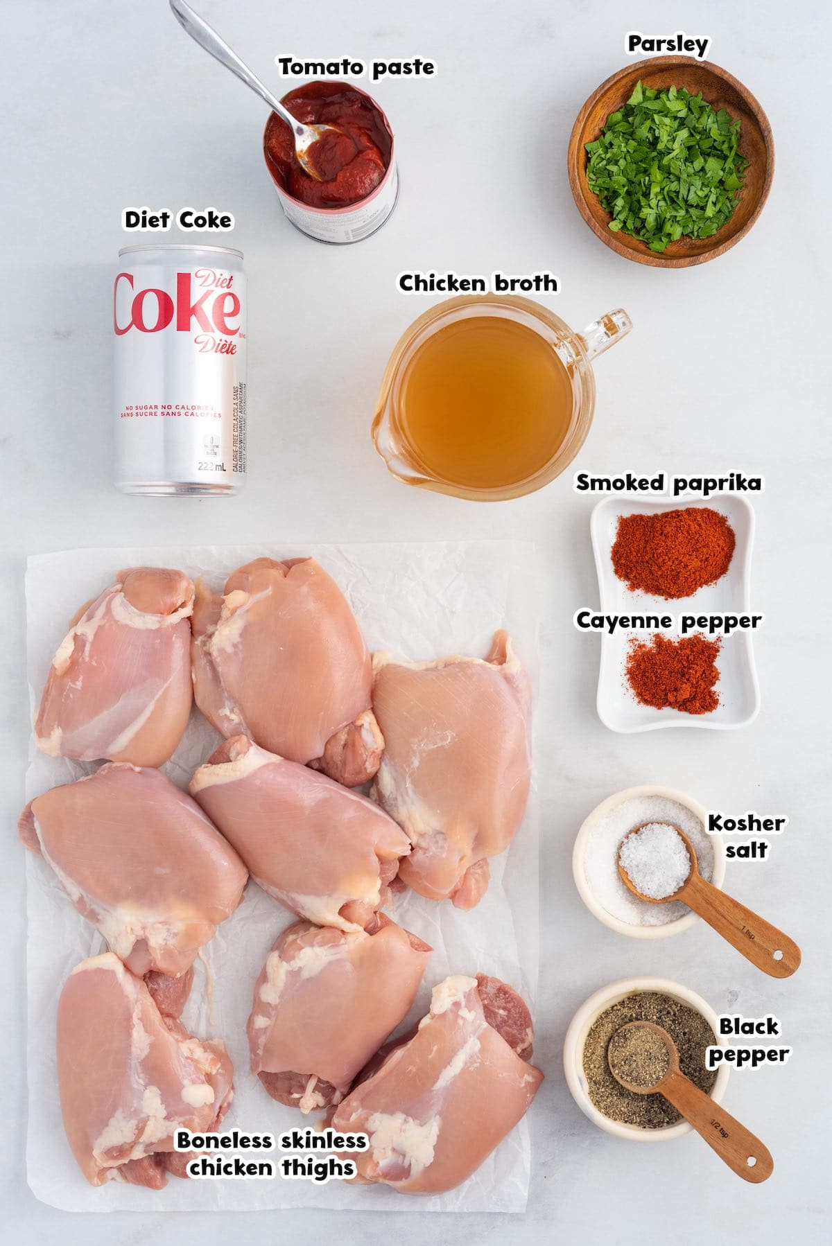 diet coke chicken ingredients