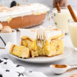 eggnog poke cake featured image