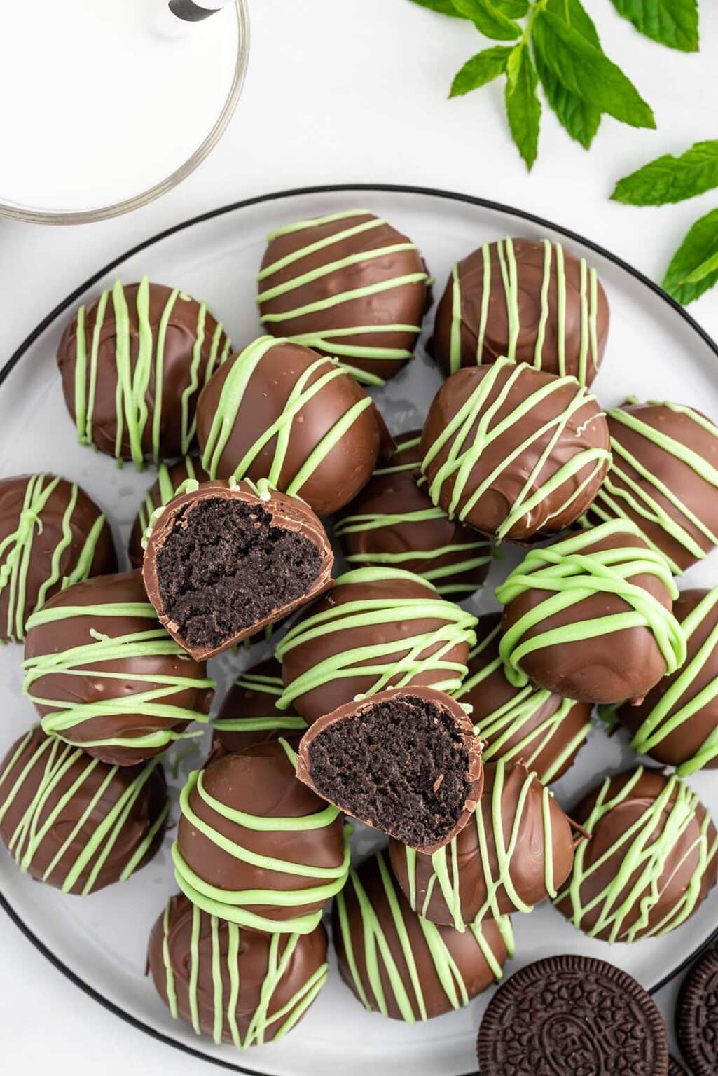 Mint Oreo Truffles - Princess Pinky Girl