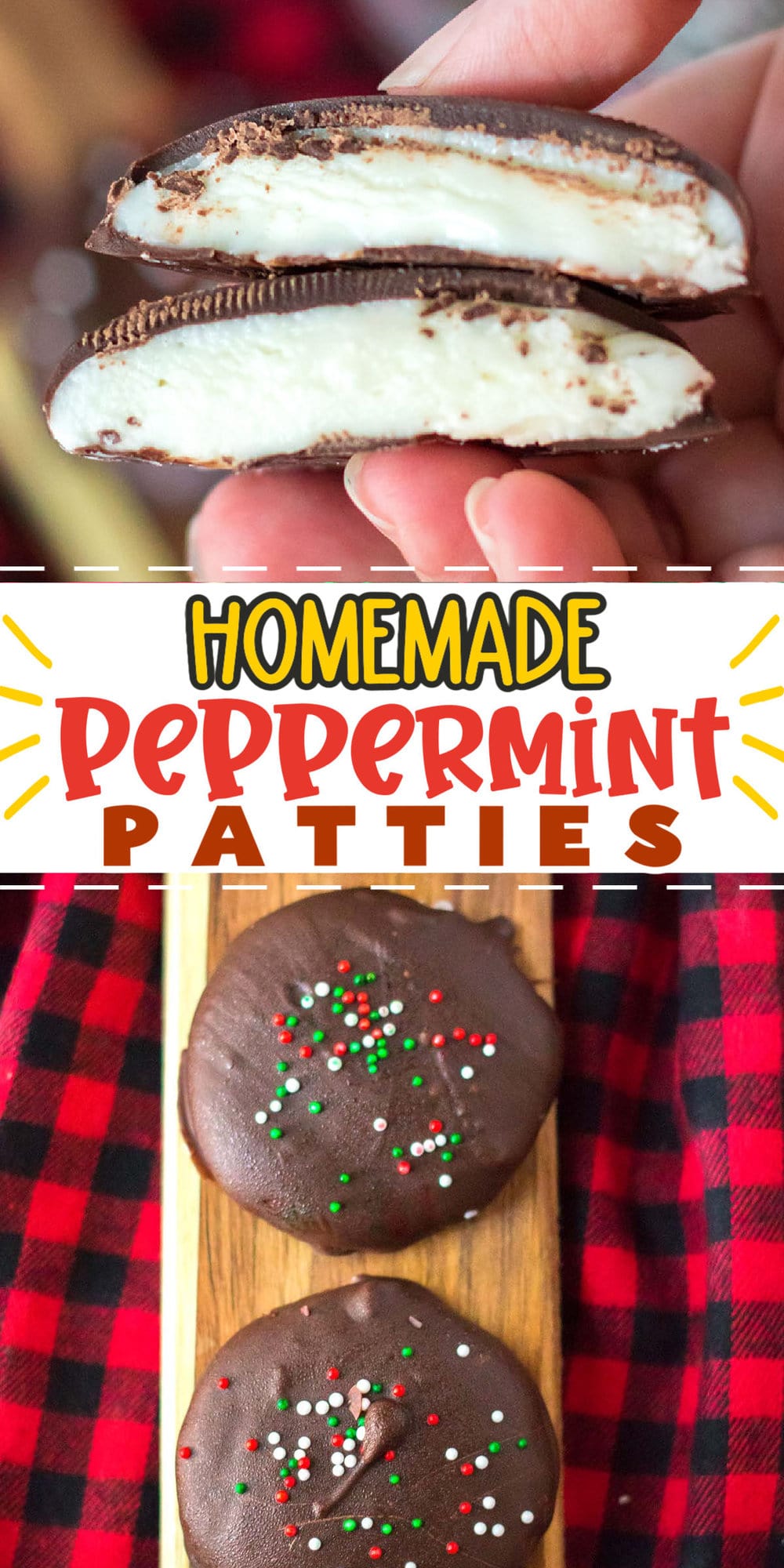 Homemade Peppermint Patties pinterest