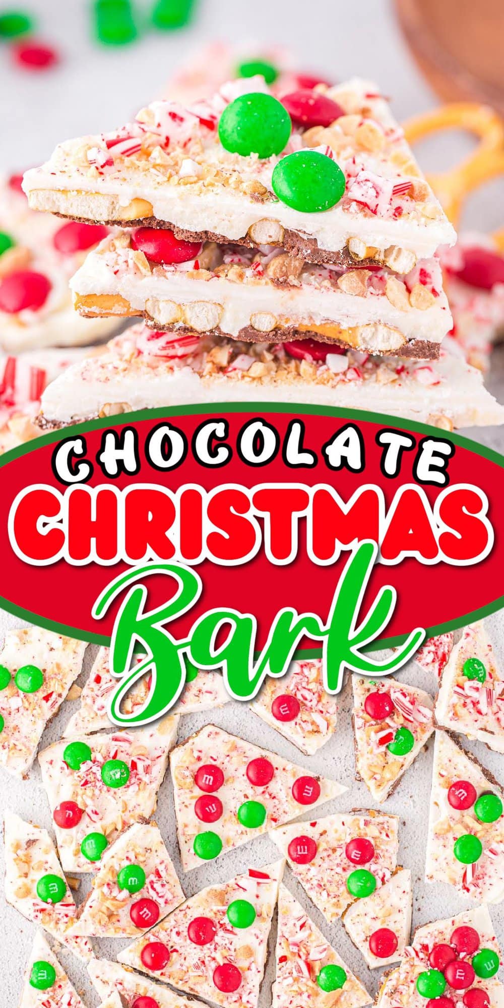 Christmas Chocolate Bark pinterest