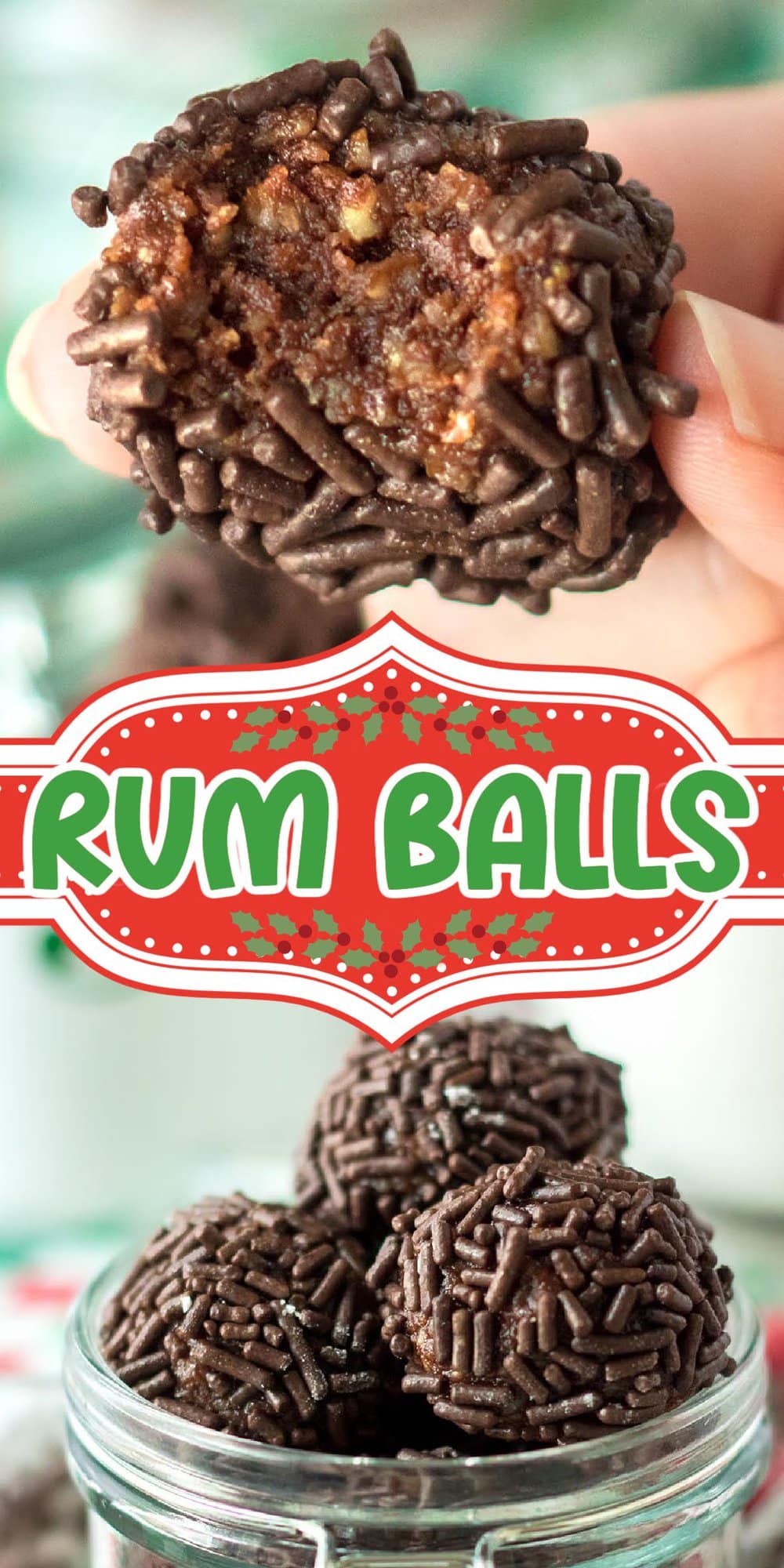 Rum Balls pinterest