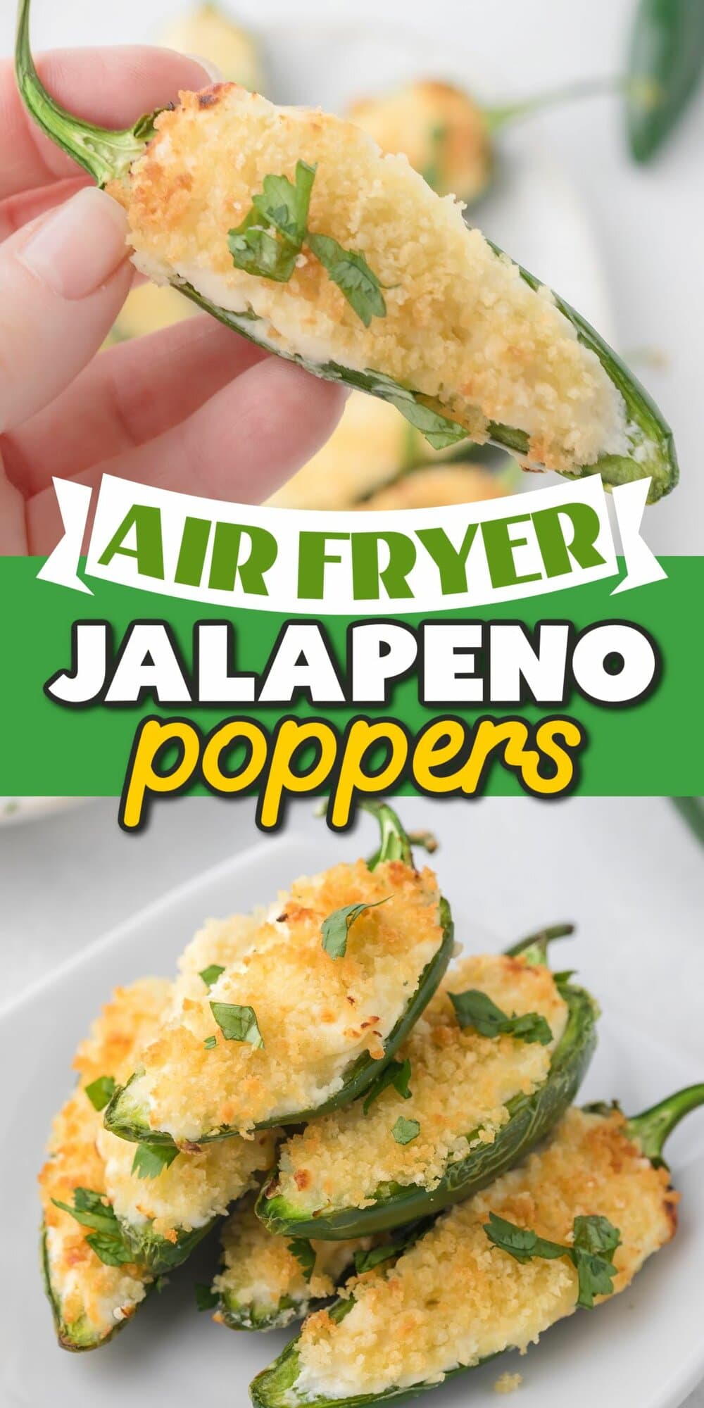 Air Fryer Jalapeño Poppers pinterest