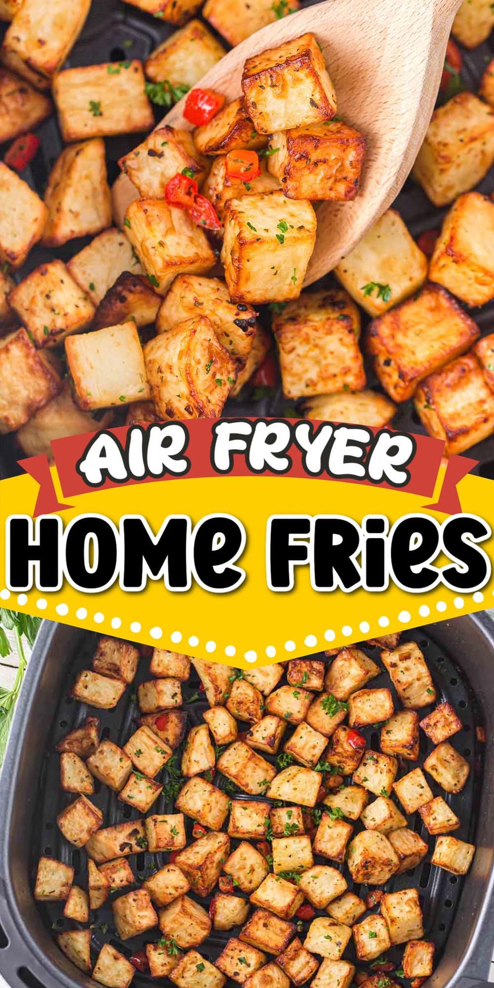 Air Fryer Home Fries pinterest