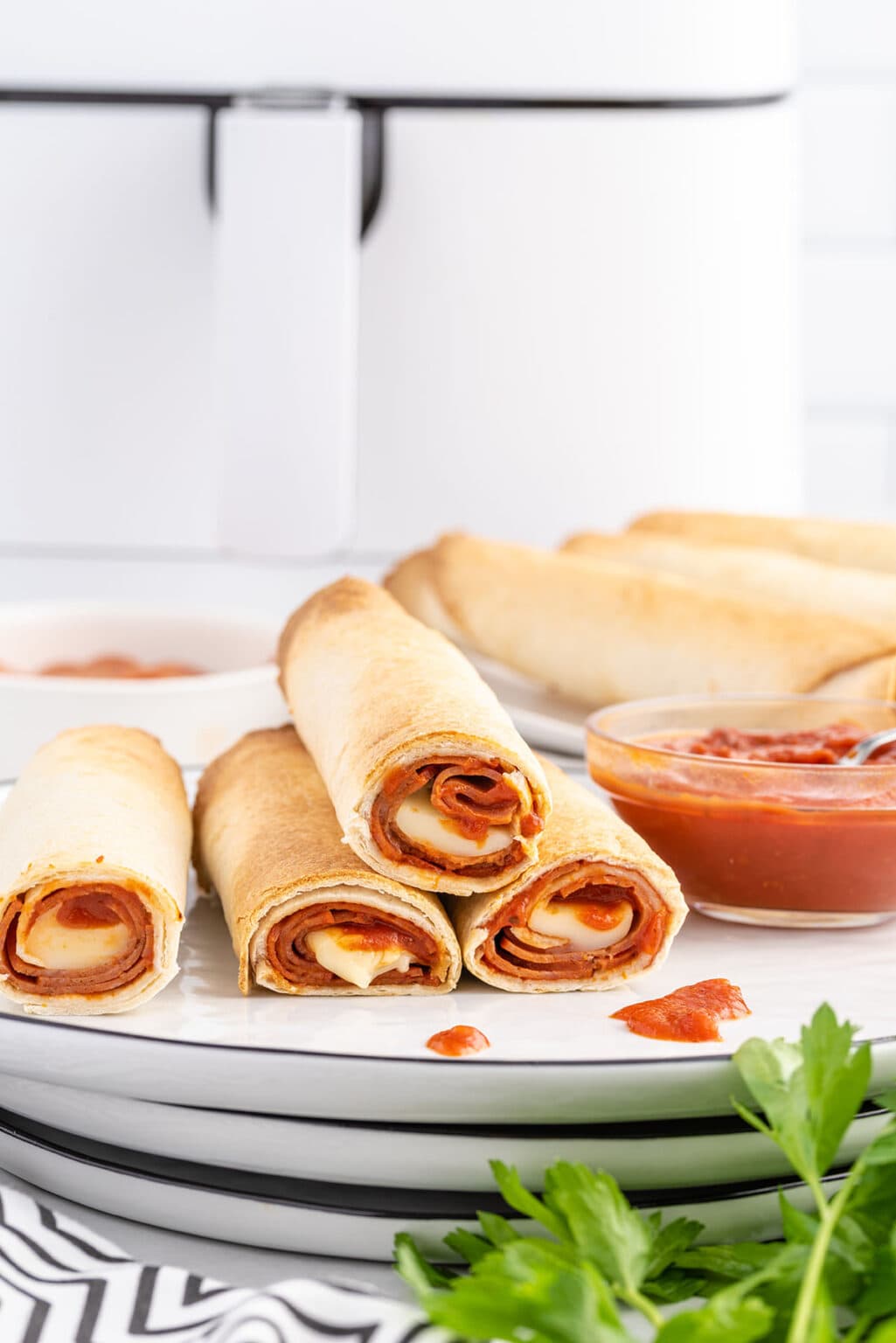 Pizza Rolls in the Air Fryer Princess Pinky Girl