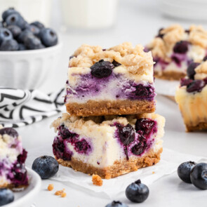 Blueberry Cheesecake Bars featured image
