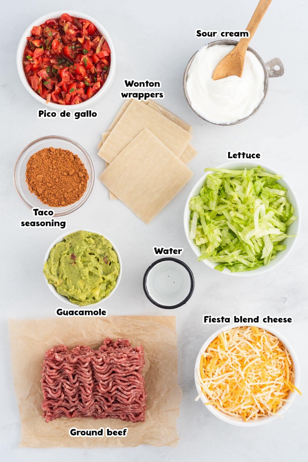 Taco Bites ingredients