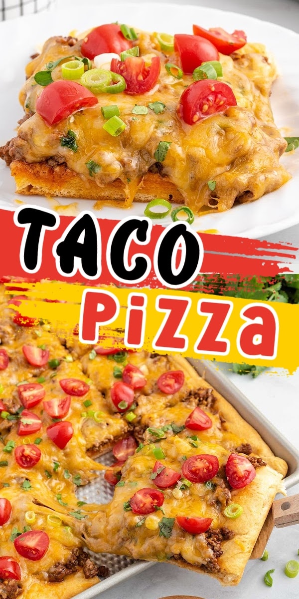 Taco Pizza pinterest