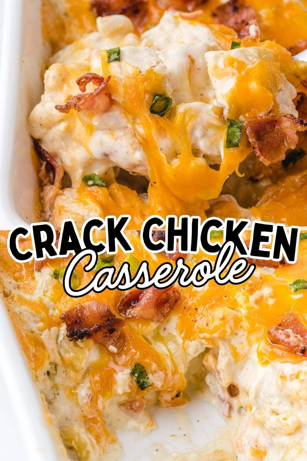 crack chicken casserole pin.