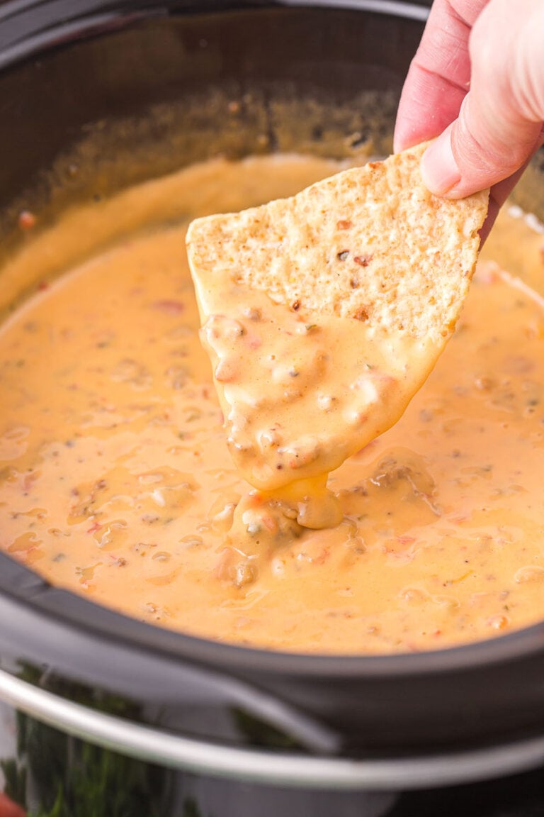 Crockpot Cheese Dip - Princess Pinky Girl