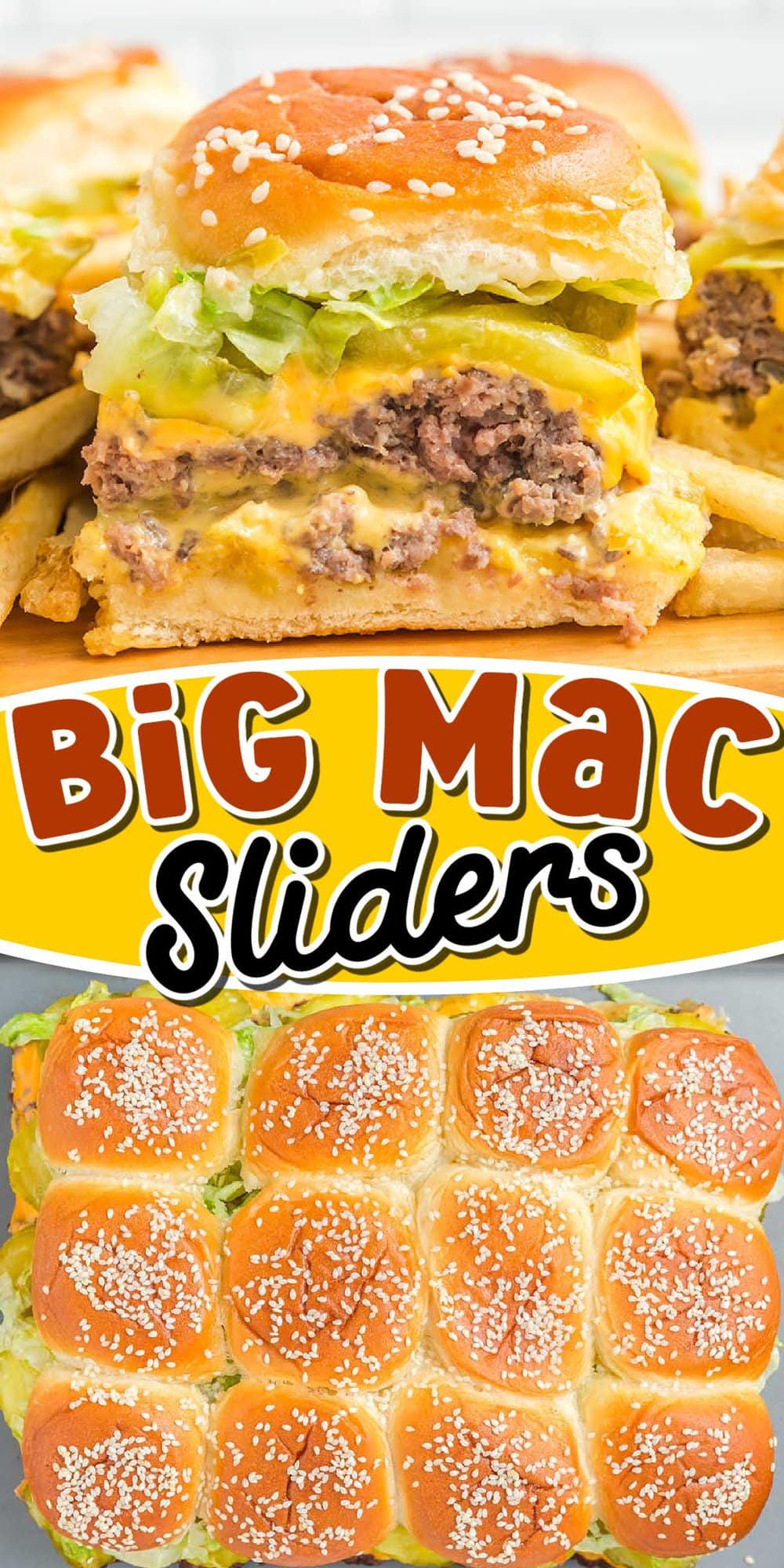 Big Mac Sliders pinterest