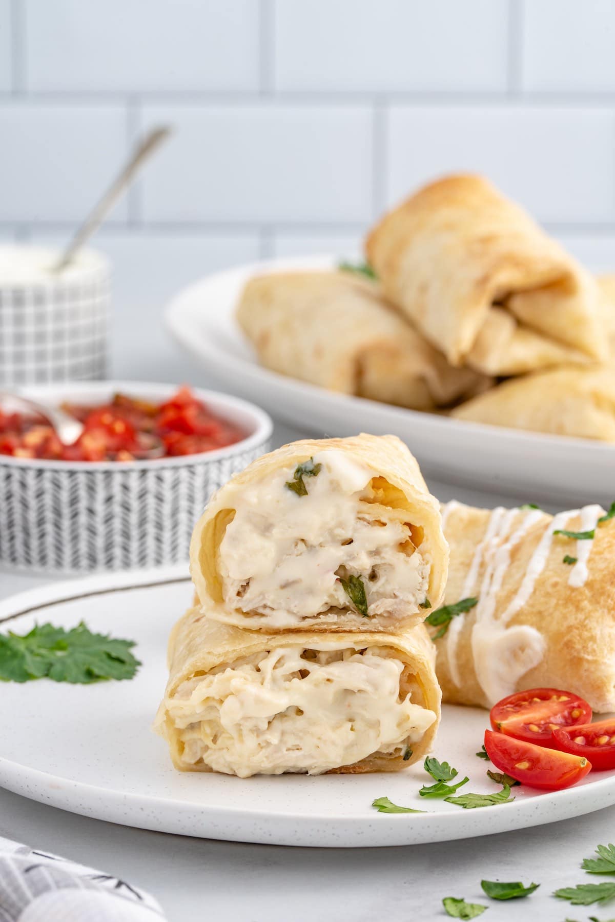 Chicken chimichangas recipe