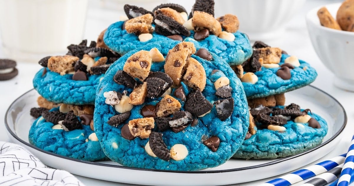 Cookie Monster Cookies - Princess Pinky Girl