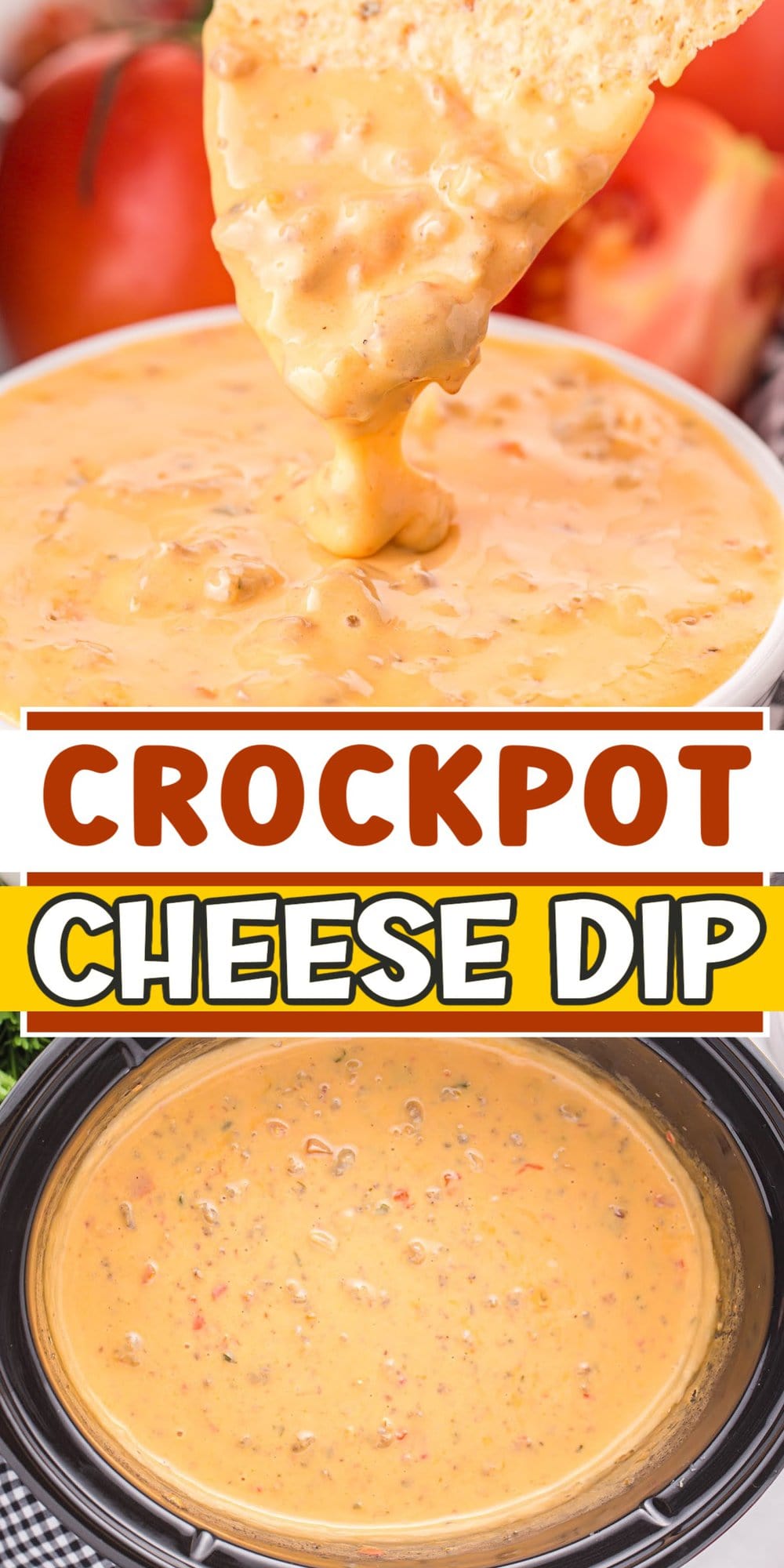 Crockpot Cheese Dip pinterest