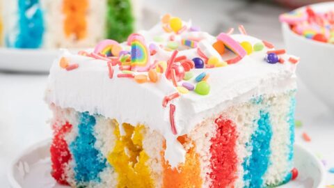 10+ Rainbow Jello Cake