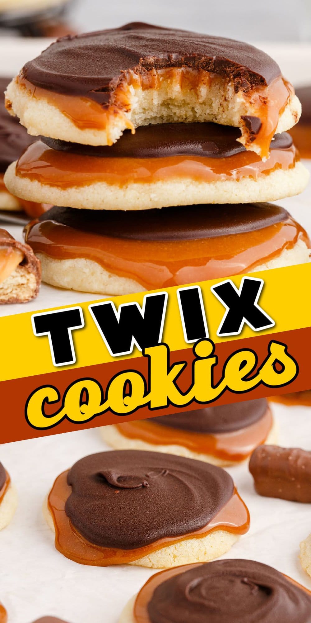 Twix Cookies pinterest