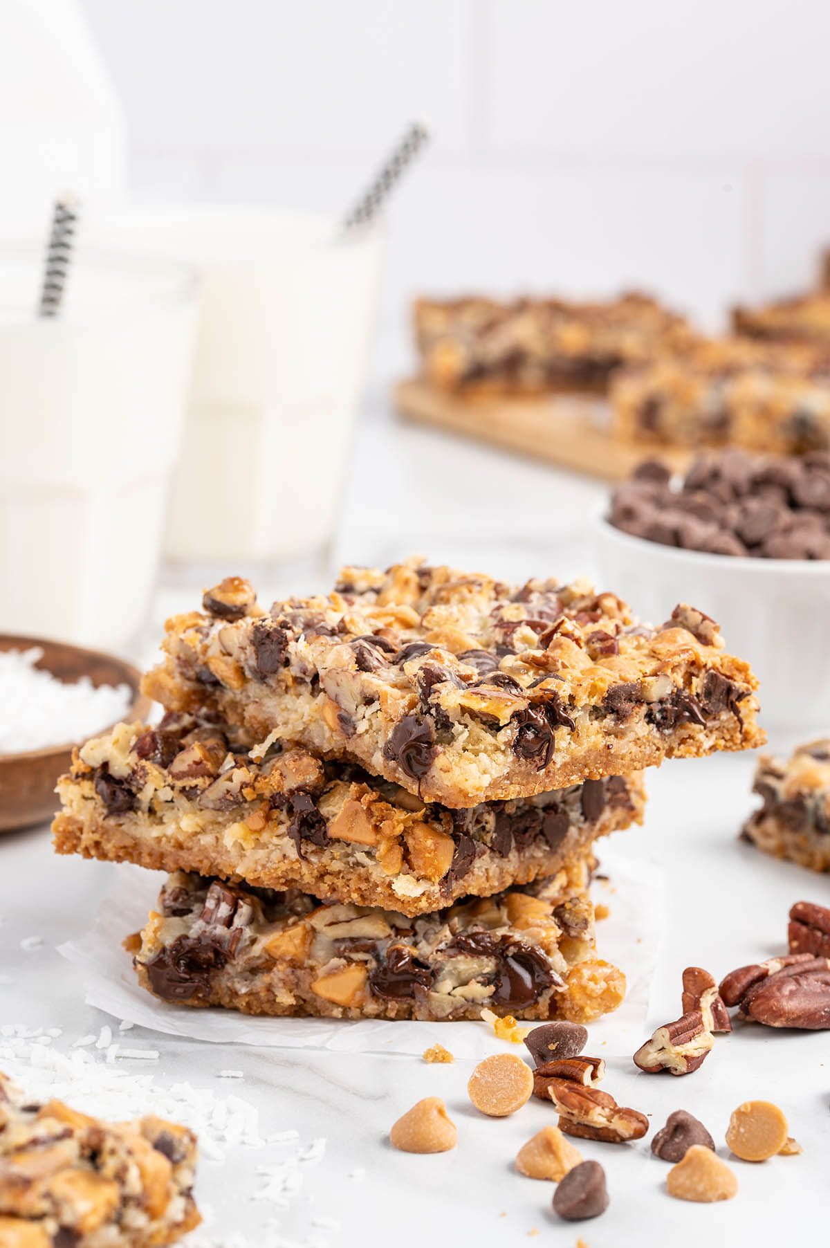 7 layer bars stacked