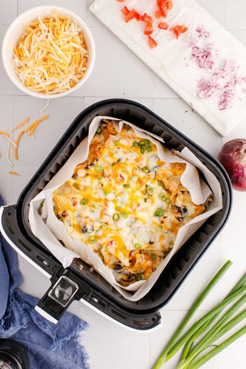 Air Fryer Nachos Princess Pinky Girl