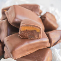 Homemade Milky Way Bars featured image