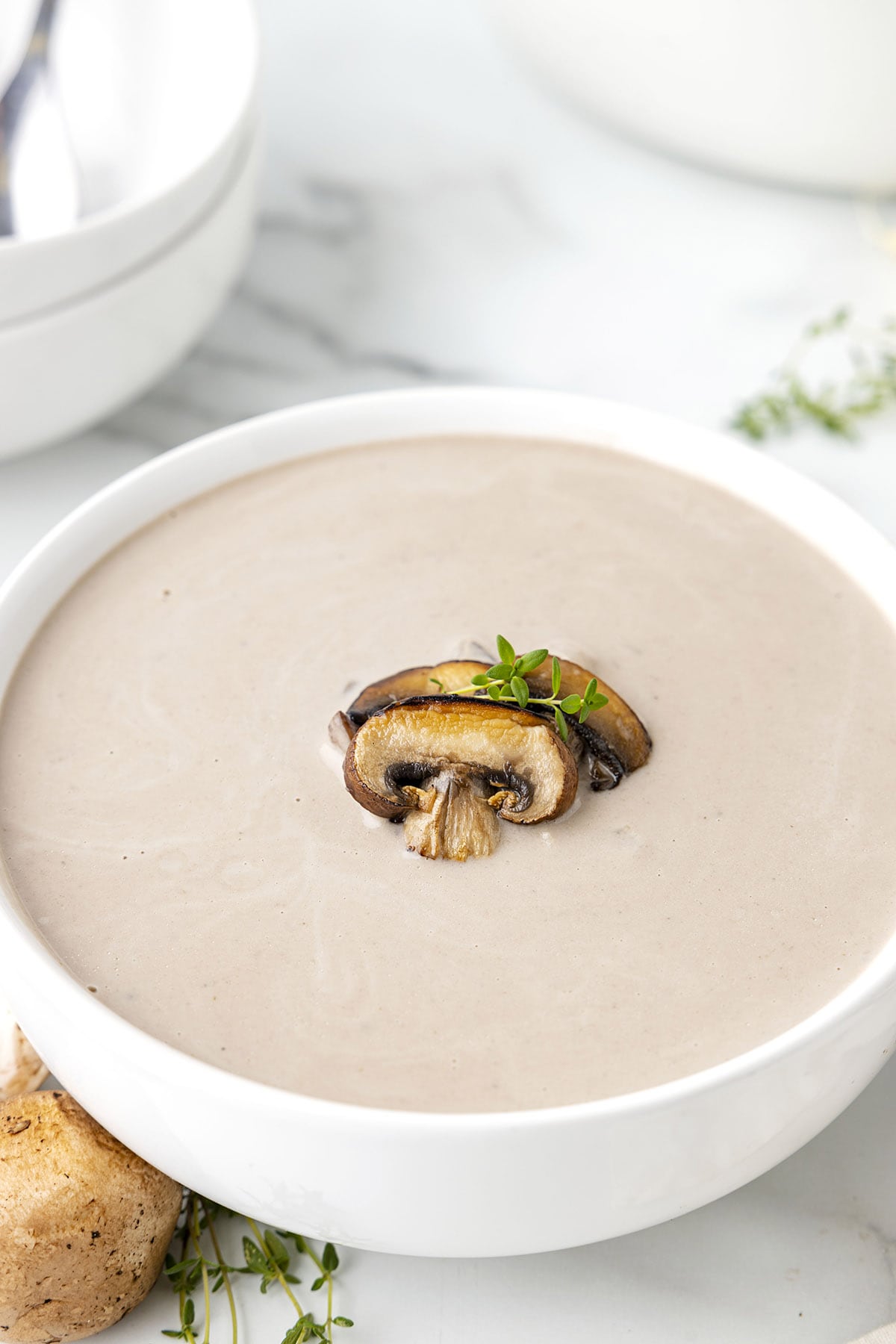 Creamy Mushroom Soup hero image