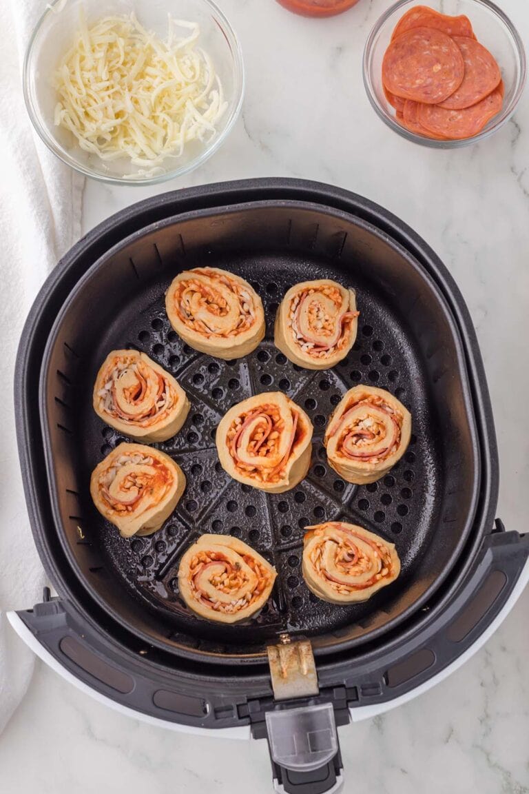 Pizza Pinwheels (Air Fryer or Oven) - Princess Pinky Girl