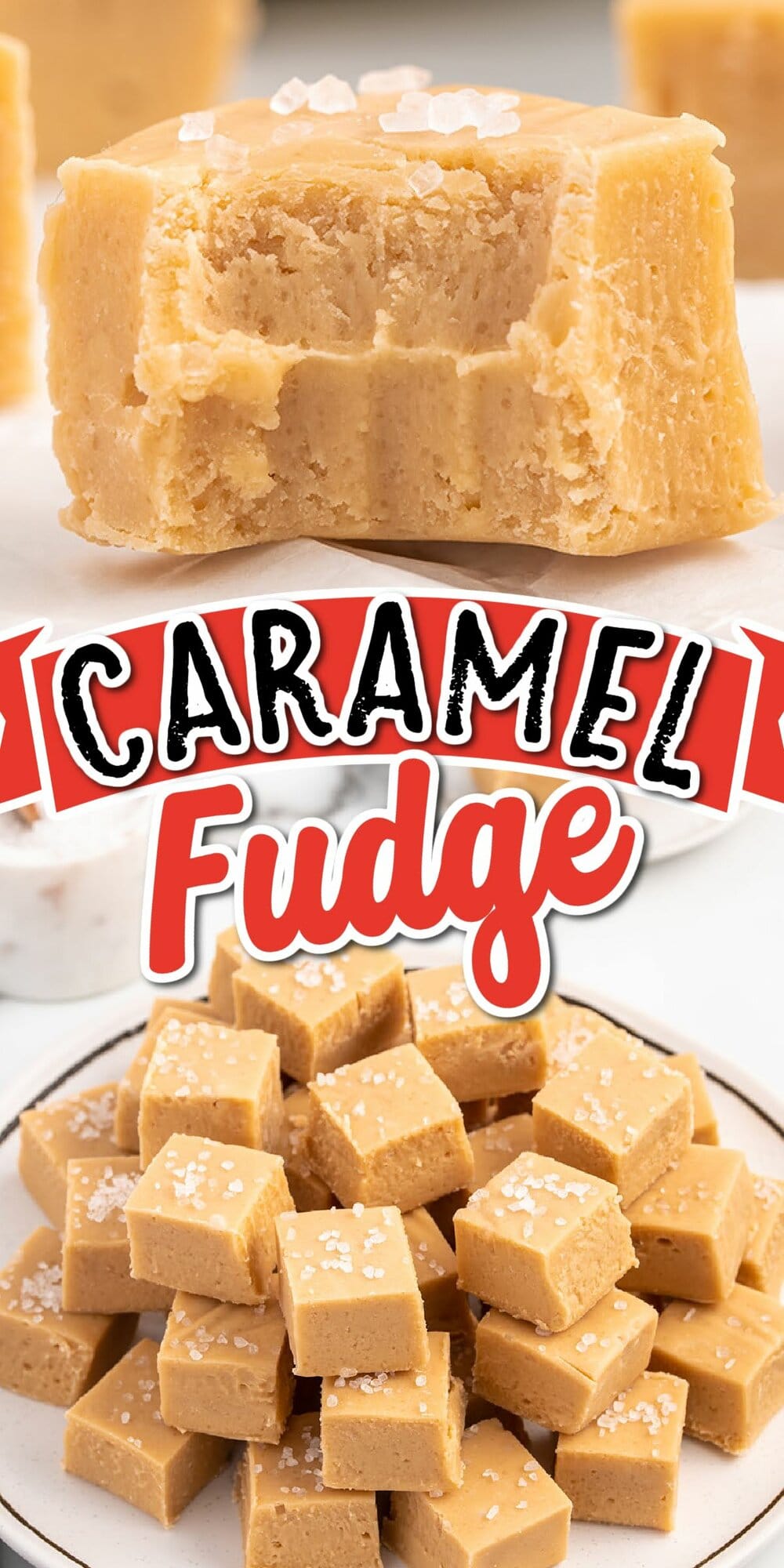 Caramel Fudge pinterest