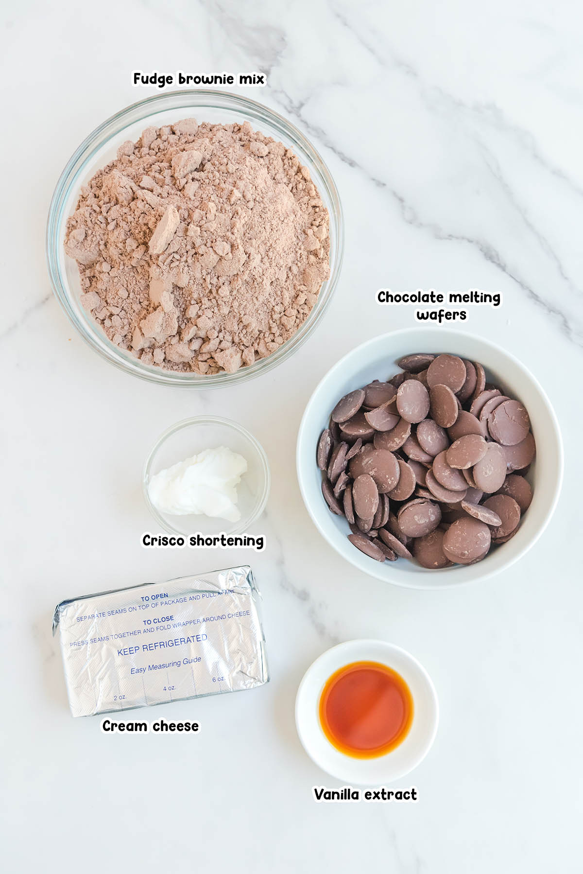 Brownie Truffles ingredients