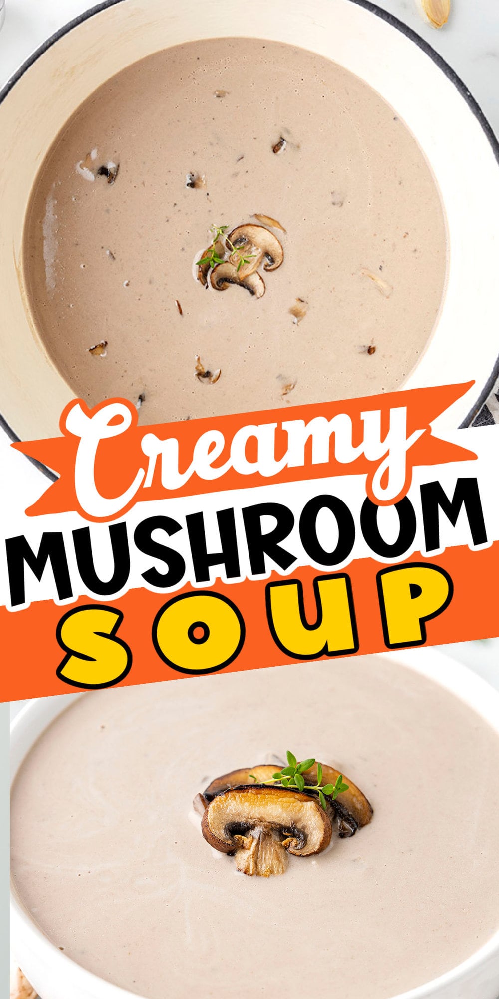 Cream of Mushroom Soup pinterest