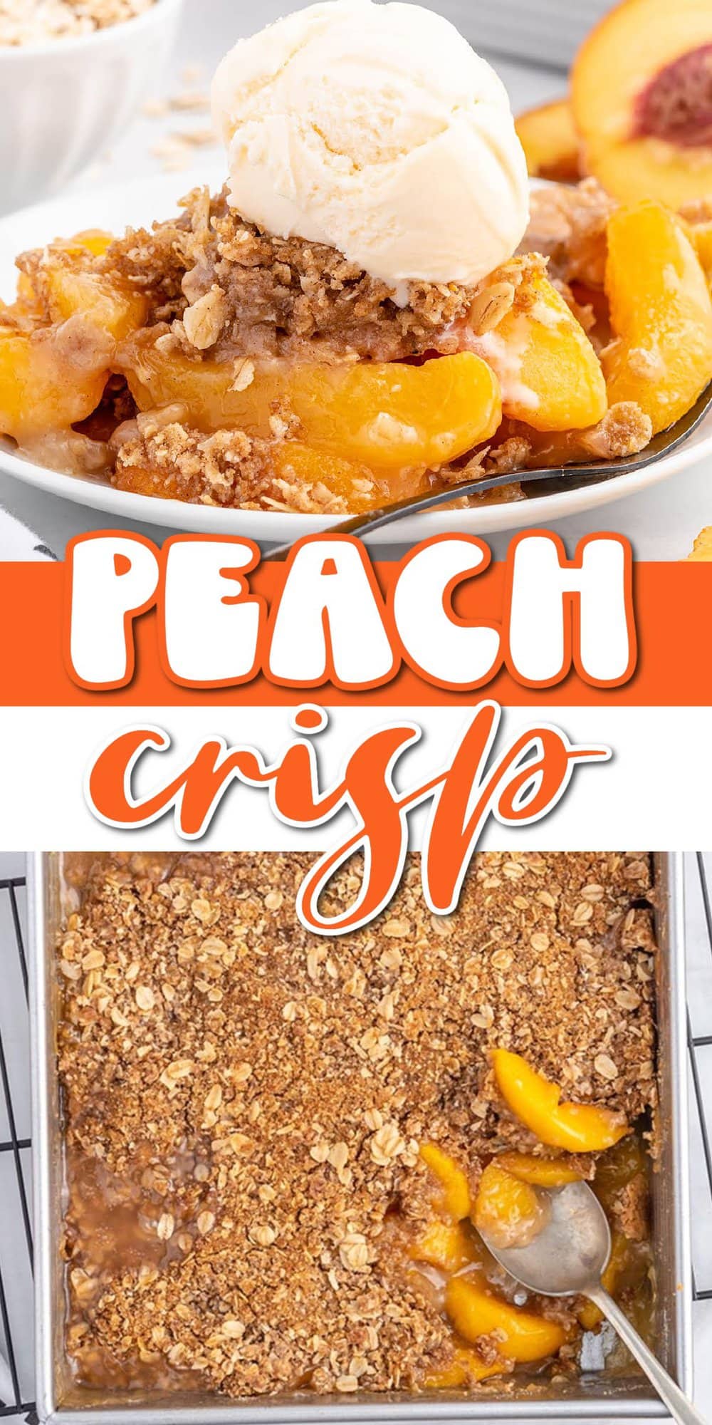 Peach Crisp pinterest