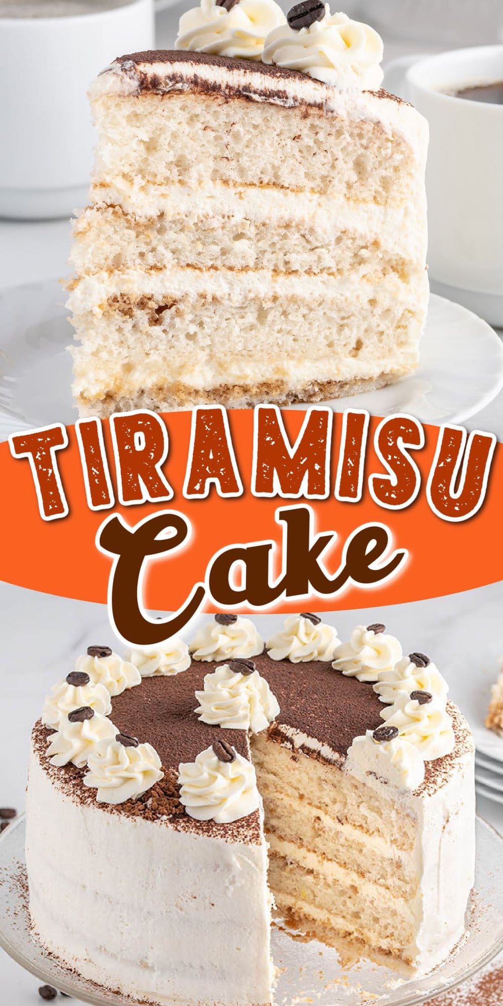 Tiramisu Cake pinterest