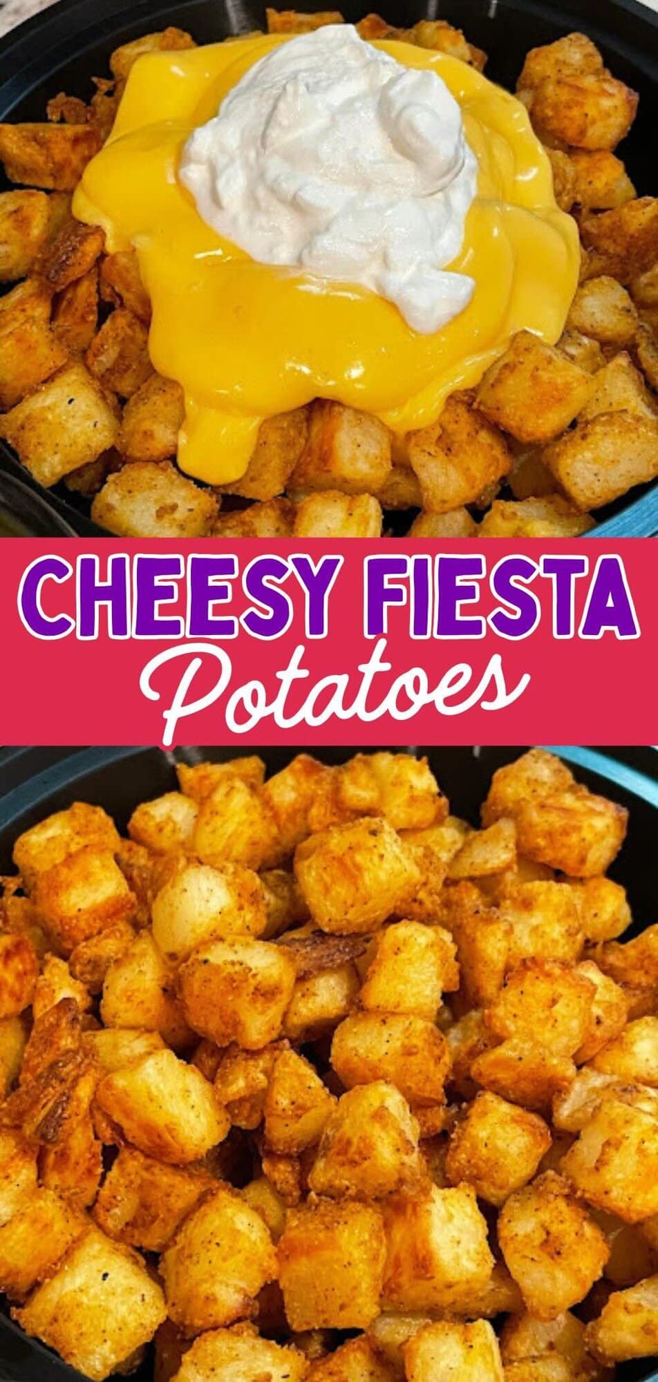 Cheesy Fiesta Potatoes Pin - 2.