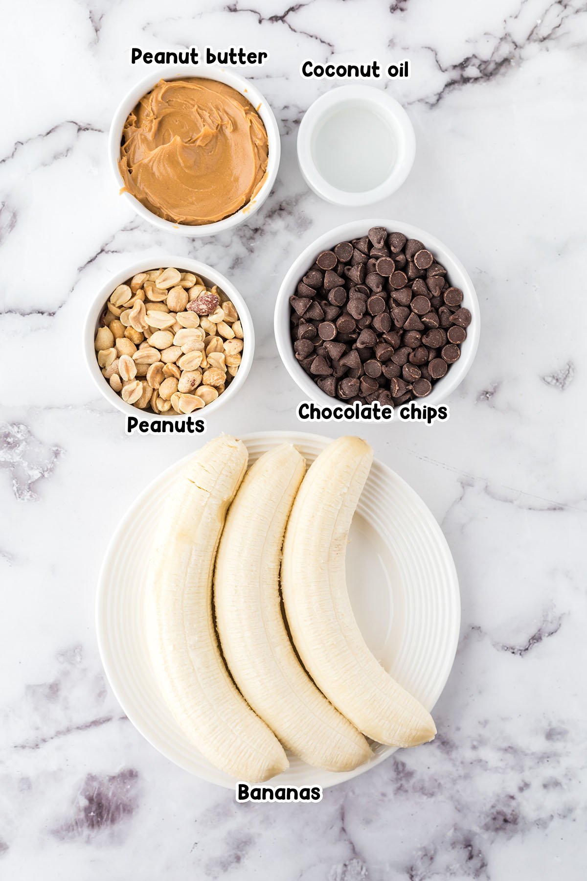 Chocolate Banana Bites ingredients
