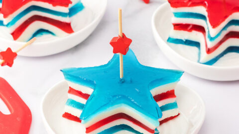 4th of July Red, White, and Blue Jell-O Mold…Easy and Tasty!