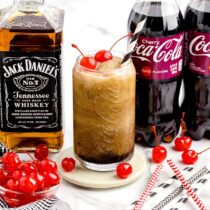 jack and cherry coke slushie