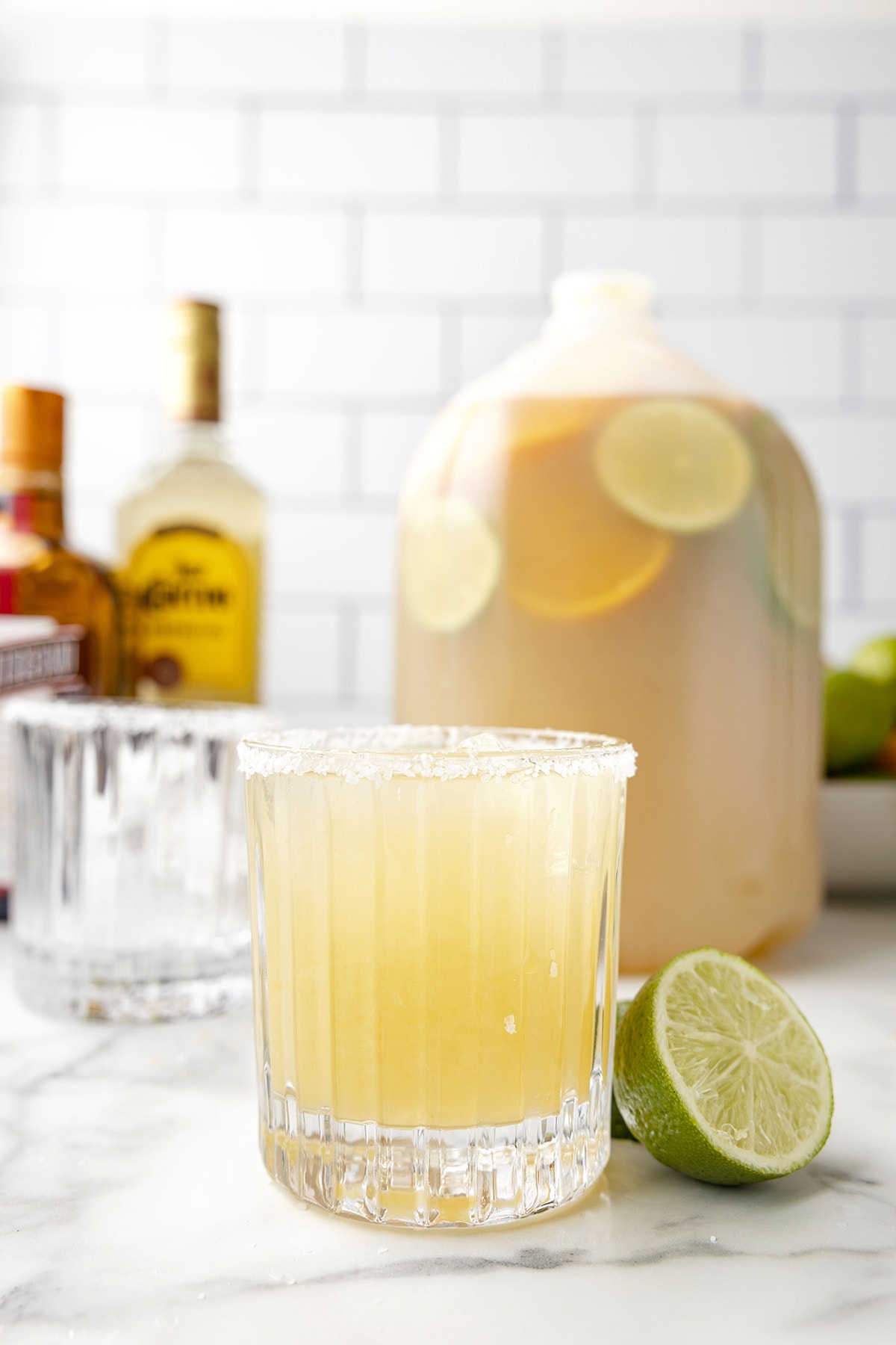 Margarita By The Gallon in a glass