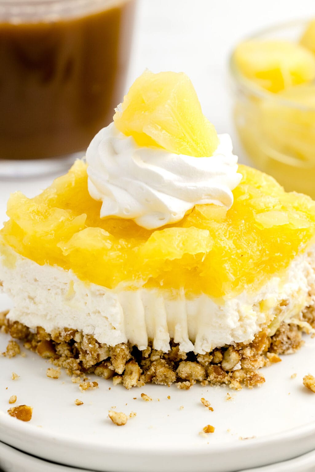 Pineapple Pretzel Salad Princess Pinky Girl