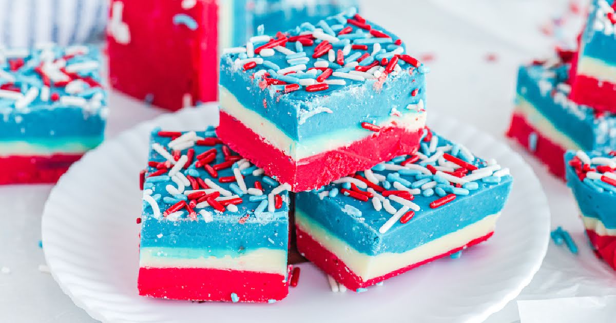 Red White And Blue Fudge Princess Pinky Girl