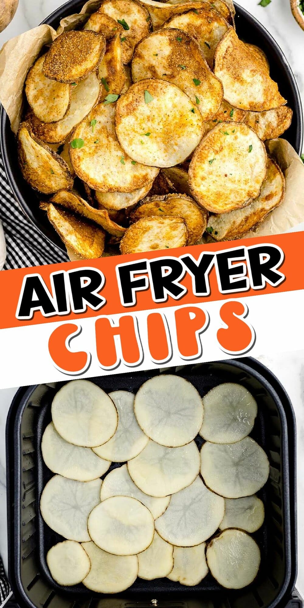 Air Fryer Chips pinterest
