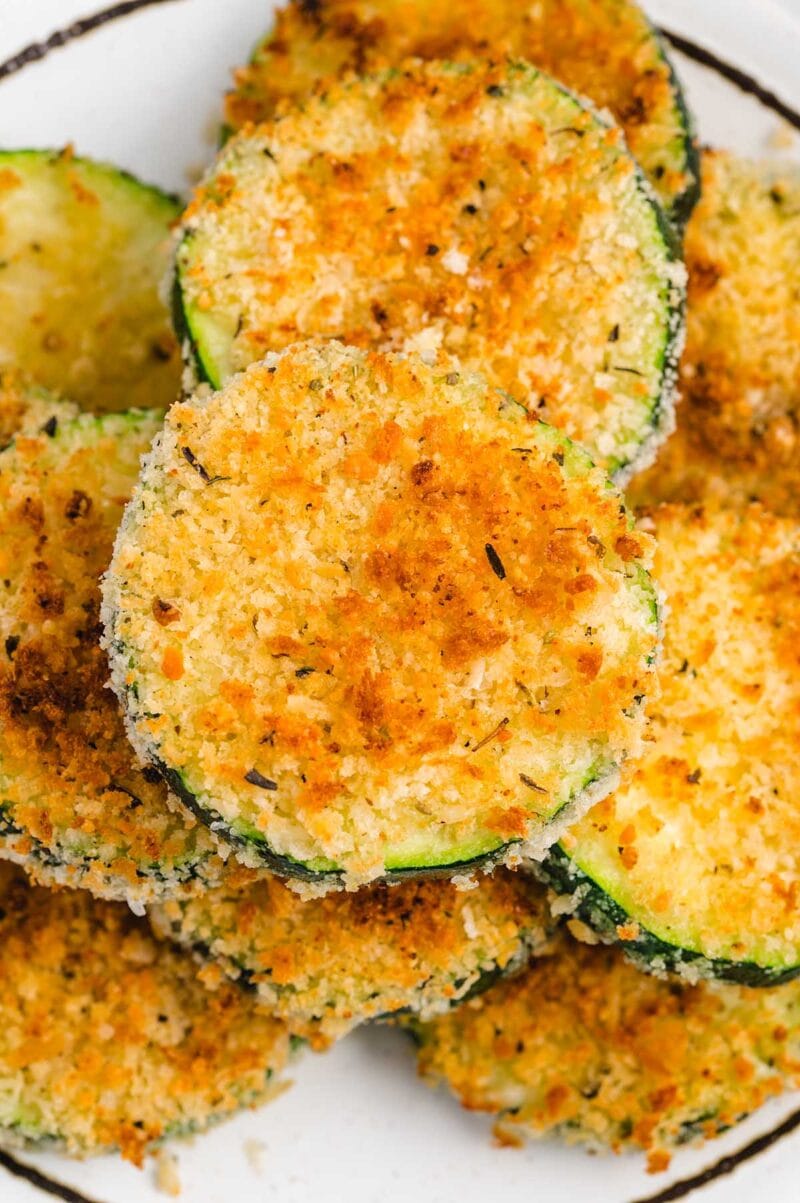 Zucchini Air Fryer Chips - Princess Pinky Girl