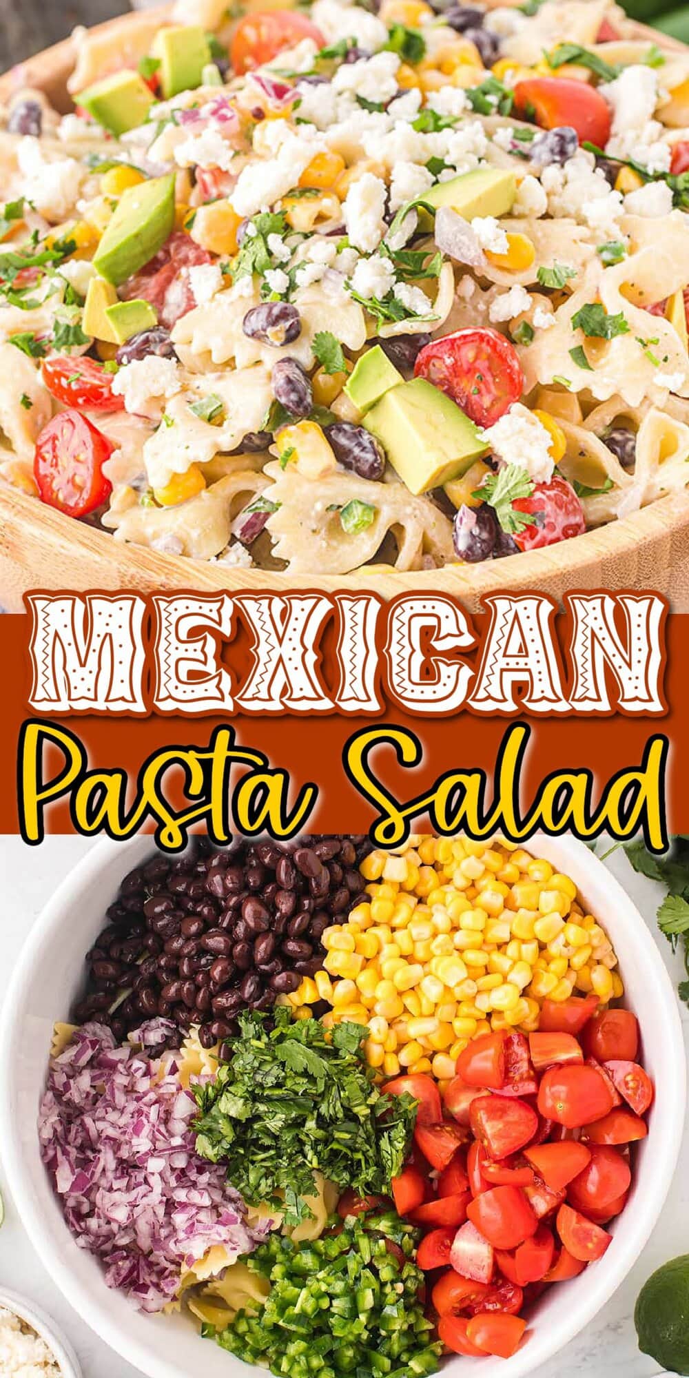 Mexican Pasta Salad pinterest