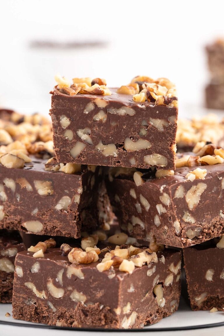 Chocolate Walnut Fudge - Princess Pinky Girl