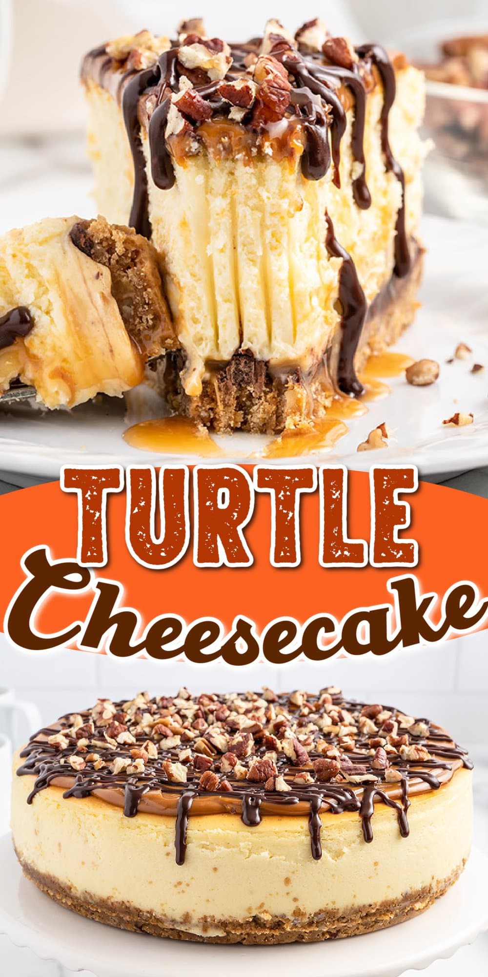 Turtle Cheesecake pinterest