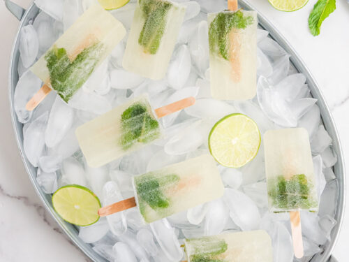 Boozy Popsicles - Veggies Don't Bite