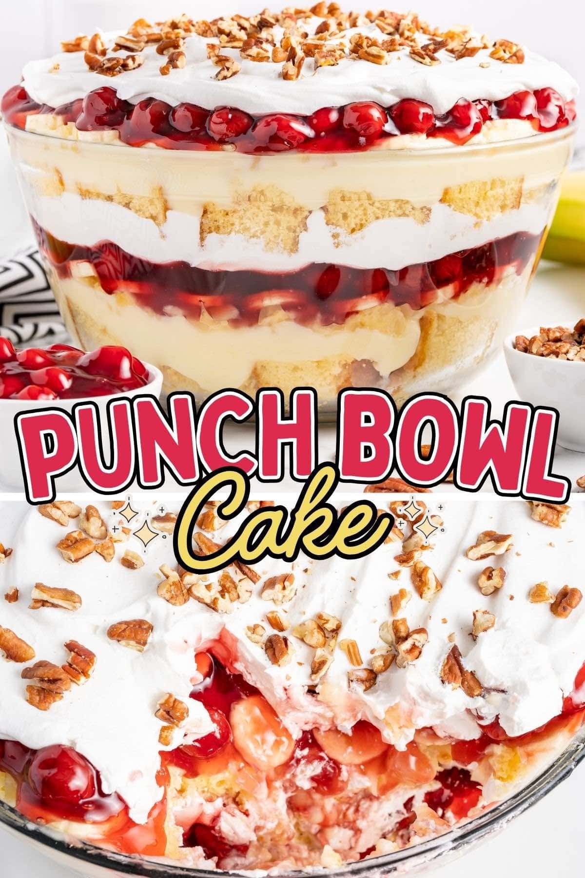 punch bowl cake pin.