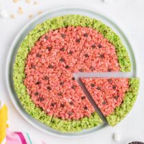 Watermelon Rice Krispie Treats featured image