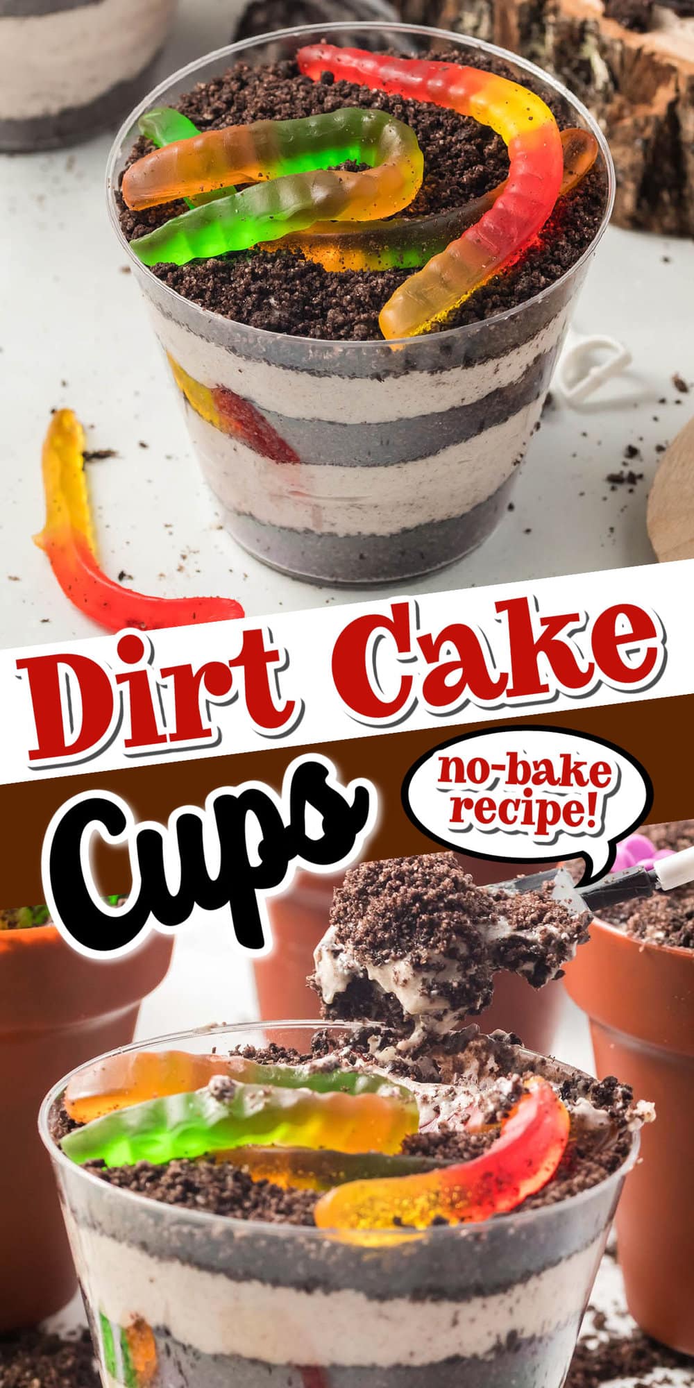 Oreo Dirt Cake Cups pinterest