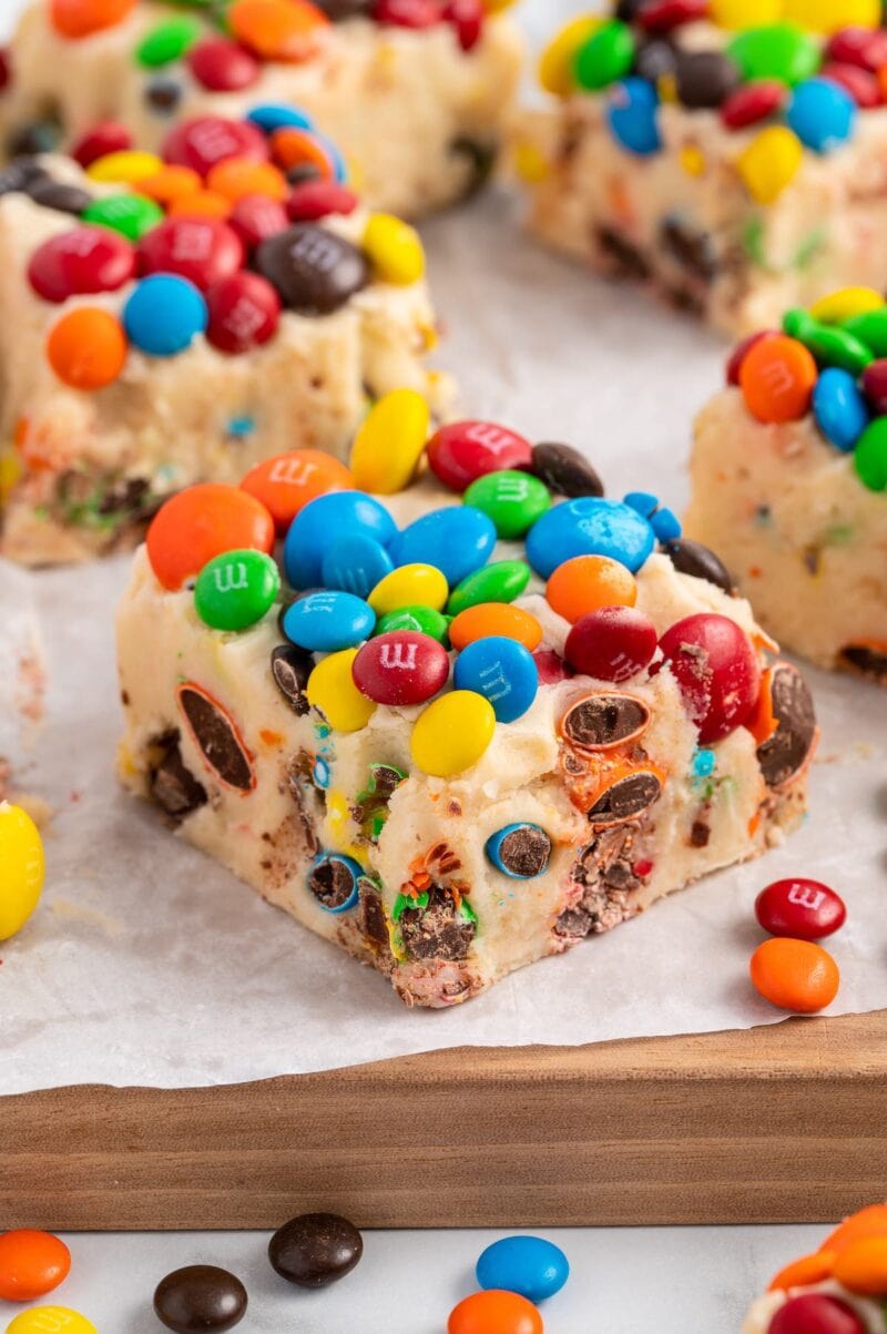 M&M Cookie Dough Fudge - Princess Pinky Girl