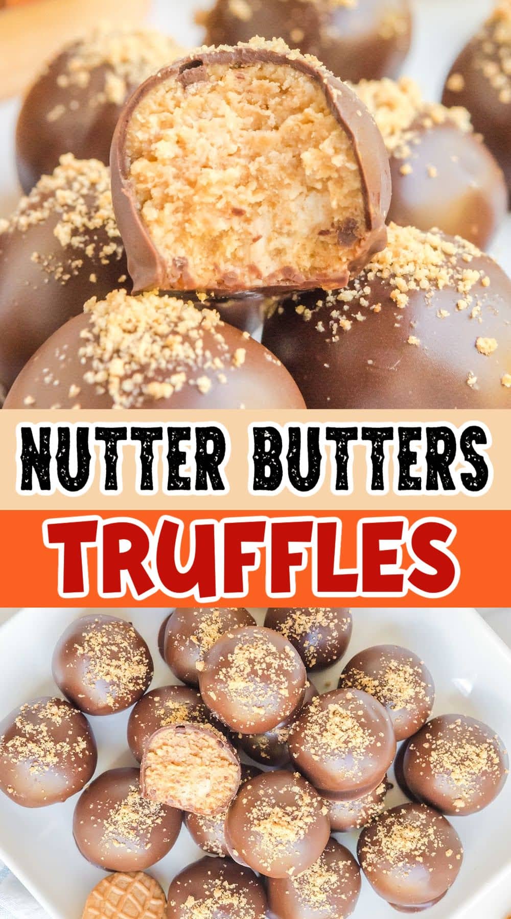 Nutter Butter Truffles pinterest
