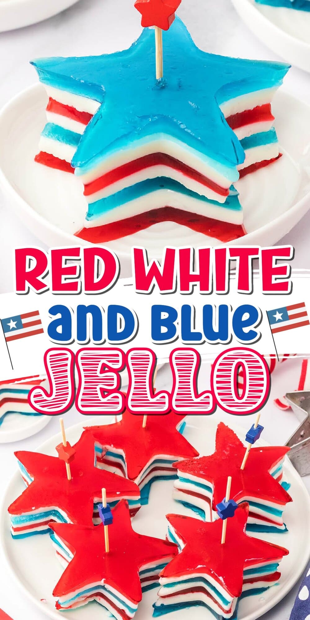 Red White And Blue Jello pinterest